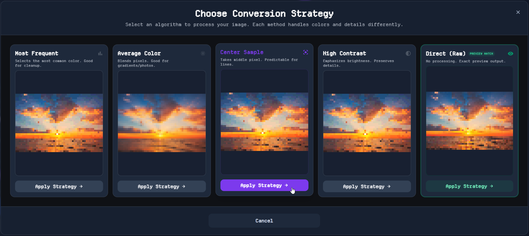 Conversion Strategy Popup